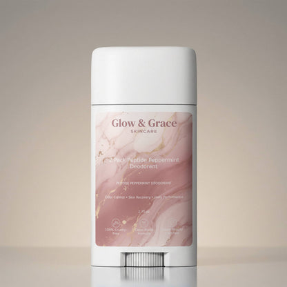 2 Pack Peptide Peppermint Deodorant